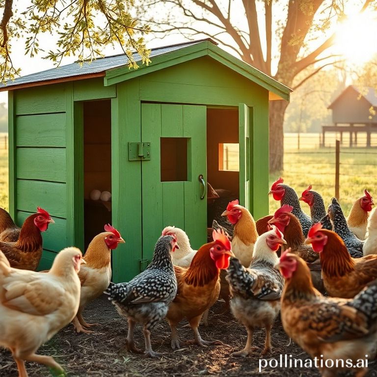 how to get chickens to go into a new coop